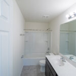Picture of the master bathroom